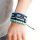 Unisex Street Style Multi-Layered Design Bracelet